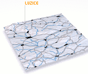 3d view of Lužice