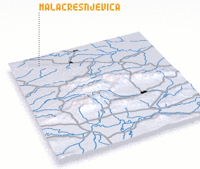 3d view of Mala Črešnjevica