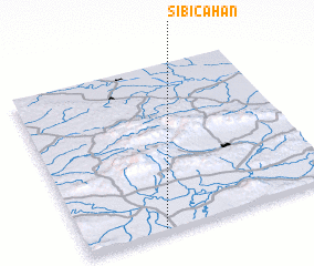 3d view of Šibića Han