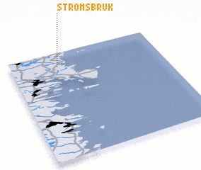 3d view of Strömsbruk