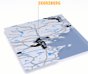 3d view of Skönsberg