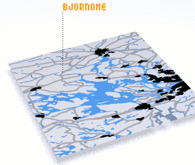 3d view of Björnome