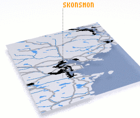 3d view of Skönsmon