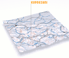 3d view of Kuprešani