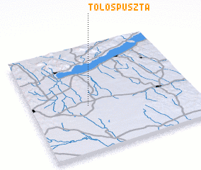 3d view of Tölöspuszta