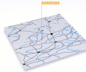 3d view of Dominowo