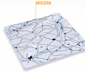 3d view of Brezina