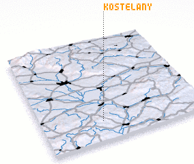 3d view of Kostelany