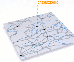 3d view of Orzeszkowo