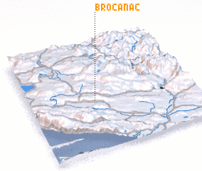 3d view of Bročanac