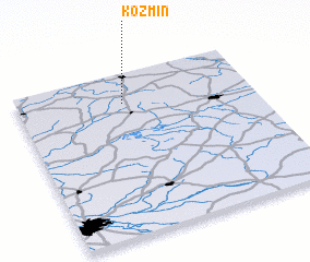 3d view of Koźmin