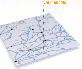 3d view of Wolica Kozia