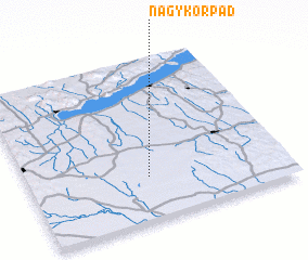 3d view of Nagykorpád