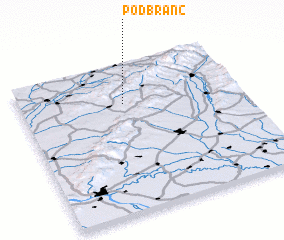 3d view of Podbranč