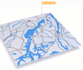 3d view of Sanana