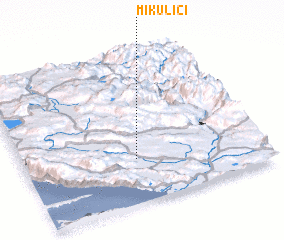 3d view of Mikulići