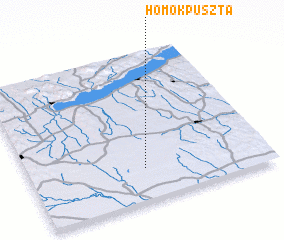 3d view of Homokpuszta