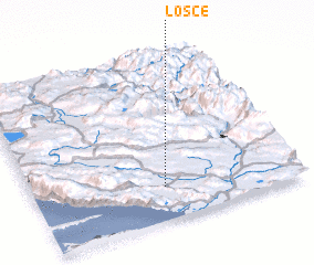 3d view of Lošče