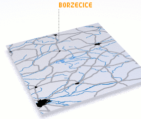 3d view of Borzęcice