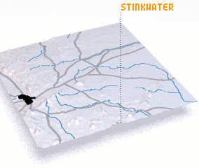 3d view of Stinkwater