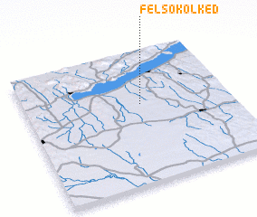 3d view of Felsőkölked