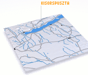 3d view of Kisörspuszta