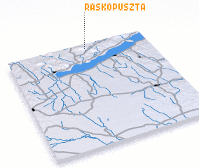 3d view of Ráskópuszta