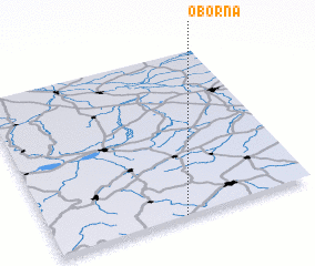 3d view of Oborná