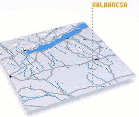 3d view of Kálmáncsa