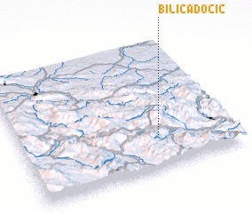 3d view of Bilića Dočić