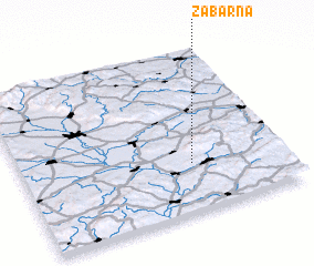 3d view of Žabárna