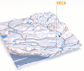 3d view of Krča