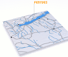 3d view of Fenyves