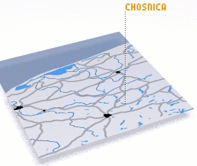 3d view of Chośnica