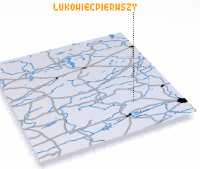 3d view of Łukowiec Pierwszy