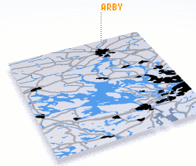 3d view of Årby