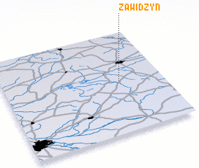 3d view of Zawidzyn