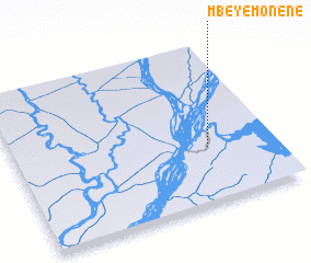 3d view of Mbeye-Monene