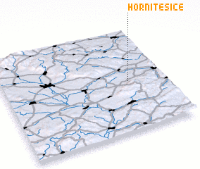 3d view of Horní Těšice