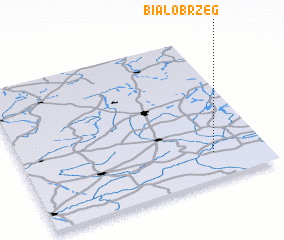 3d view of Białobrzeg