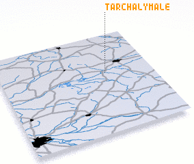 3d view of Tarchały Małe