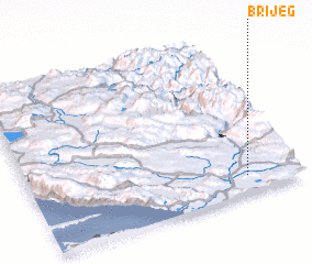 3d view of Brijeg