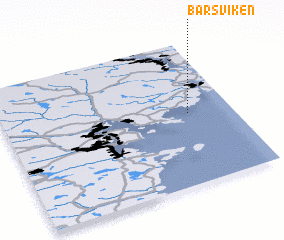 3d view of Barsviken