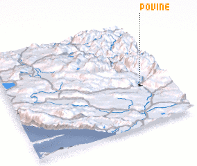 3d view of Povine