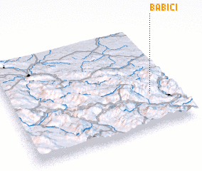 3d view of Babići