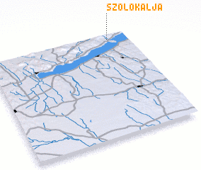 3d view of Szőlőkalja