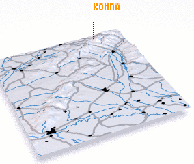 3d view of Komňa