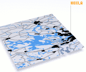 3d view of Hoxla