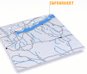 3d view of Sáfránkert