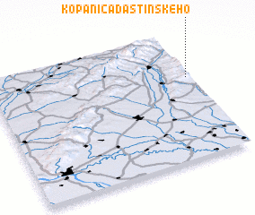 3d view of Kopanica Dastinského